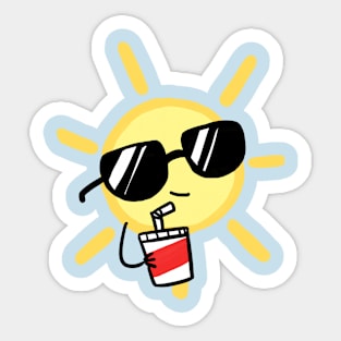 Chill Sun Sticker